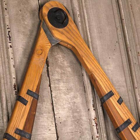 #53985 Large Metal & Wood Tree Diameter Calipers image 6