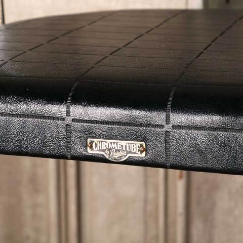 #53991 Vintage Paidar Chrometube Shoeshine Stool image 8