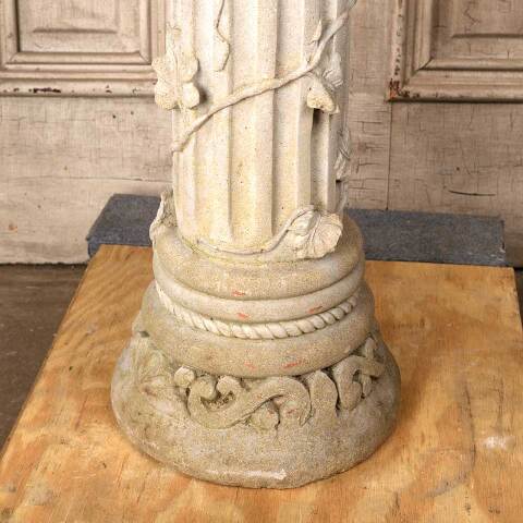 #54009 Garden Sundial & Ornate Concrete Pedestal image 8