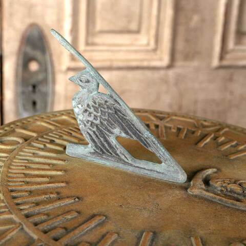 #54009 Garden Sundial & Ornate Concrete Pedestal image 5