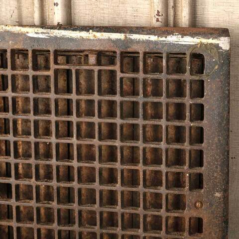 #54014 12x15 Antique Heat Grate Floor Vent Cover image 2