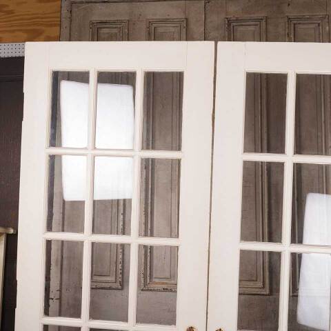#54017 60x79 Salvaged Vintage 15 Lite French Doors image 4
