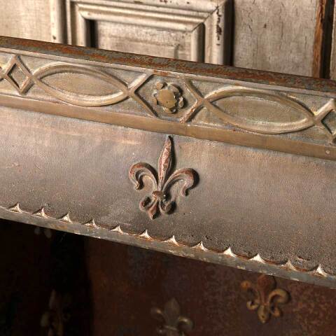 #54032 30x30 Antique Fireplace Surround & Insert image 5