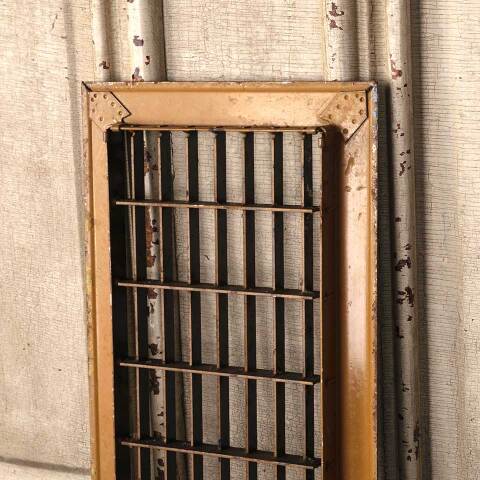 #54056 6x14 Antique Heat Grate Floor Vent Cover image 3