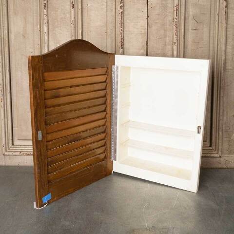 #54060 Vintage In-Wall Wood Medicine Cabinet image 5