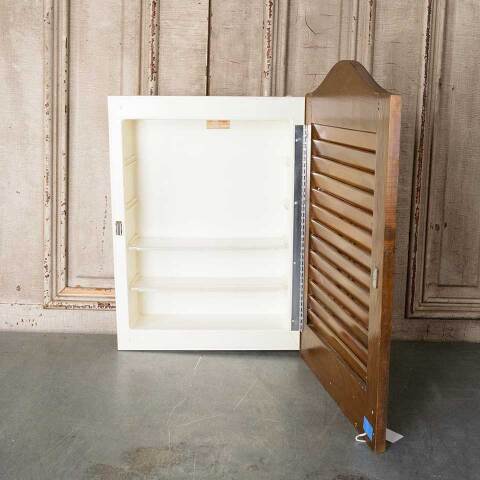 #54061 Vintage In-Wall Wood Medicine Cabinet image 4