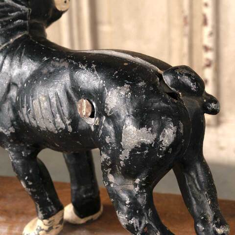 #54072 Antique Cast Iron Boston Terrier Door Stop image 5