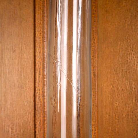 #54076 Vintage Tall Hand Blown Glass Vase image 6