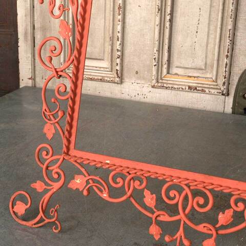 #54106 Vintage Ornate Metal Easel Picture Frame image 4