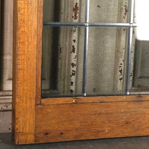 #54122 18x35 Antique Leaded Glass Window image 7