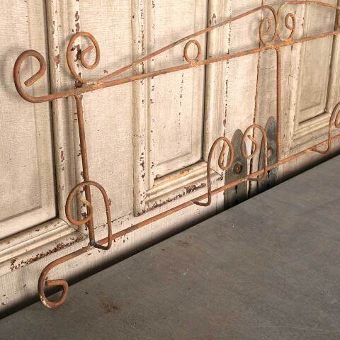 #54133 Metal Wire Wall Mount Hat & Coat Rack image 6