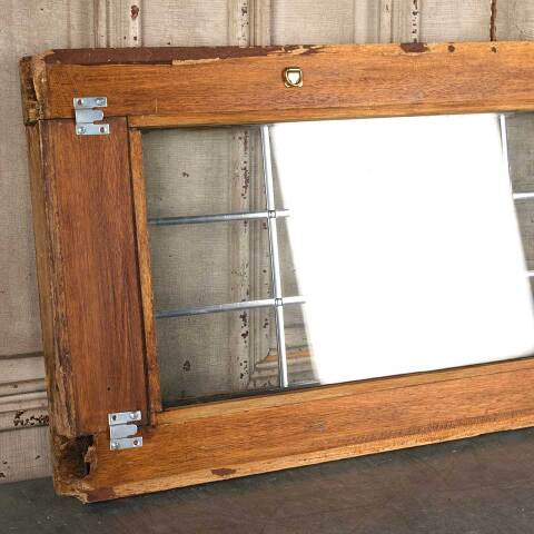 #54134 18x46 Antique Leaded Glass Window image 6
