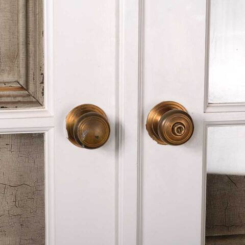 #54145 59x79 Salvaged Vintage 5 Lite French Doors image 4