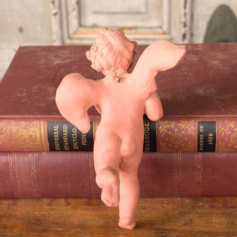 #54146 Terra Cotta Cherub Ornament image 5