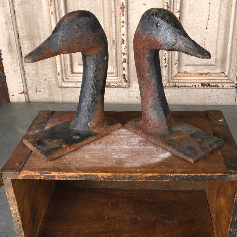 #54149 Cast Iron Bird Book Ends image 4