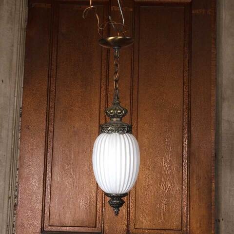 #54168 Vintage Single Bulb Pendant Light Fixture image 7