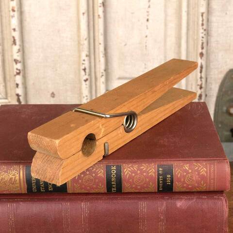 #54179 Oversized Wood Clothes Pin image 2