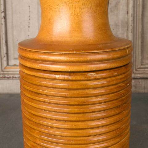 #54184 Two Piece Turned Wood Vase image 7
