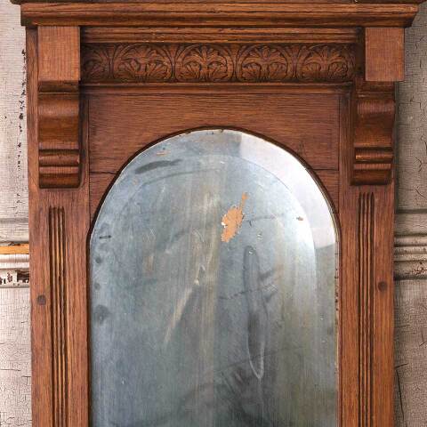 #54252 18x51 Antique Beveled Mirror in Ornate Frame image 4