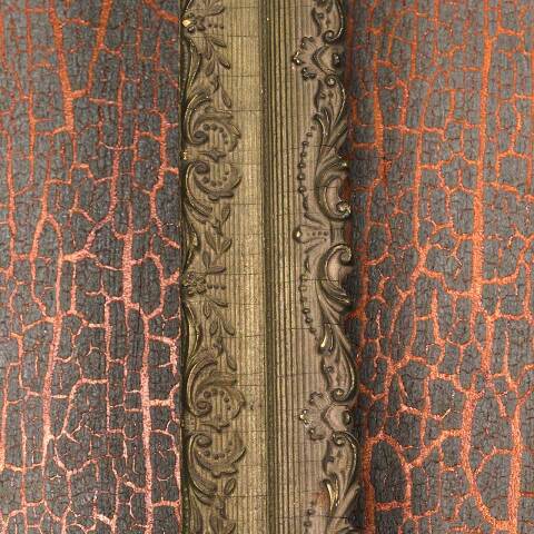 #54264 19x23 Antique Wood & Gesso Picture Frame image 8