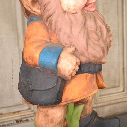 #54285 Vintage Ceramic Garden Gnome image 4