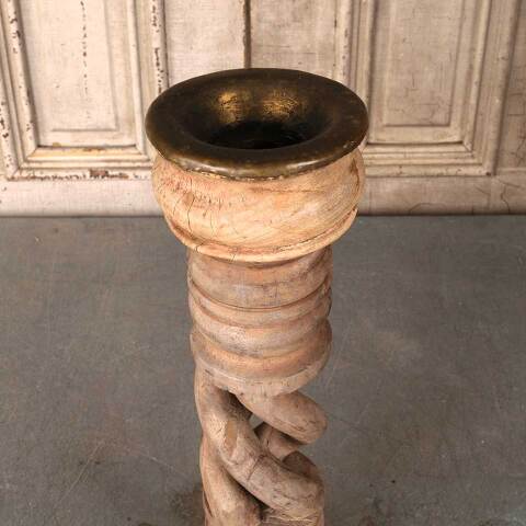 #54289 Wood Candle Stand image 4