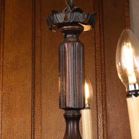 #54304 21" Modern 5 Bulb Chandelier Light Fixture image 3