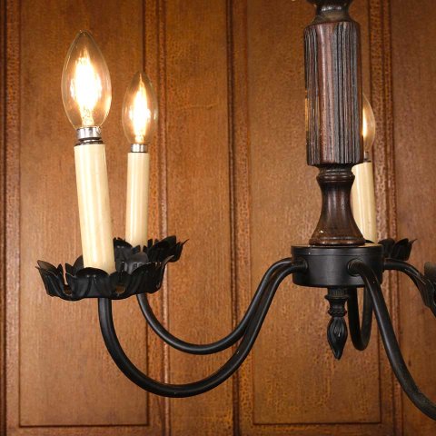 #54304 21" Modern 5 Bulb Chandelier Light Fixture image 6