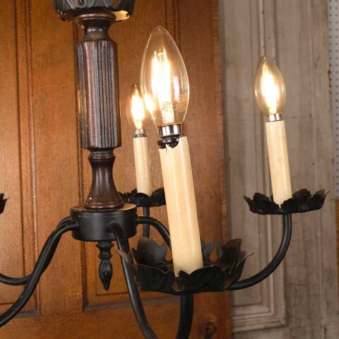 #54304 21" Modern 5 Bulb Chandelier Light Fixture image 7
