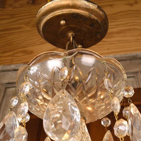 #54306 18" Antique 5 Bulb Chandelier Light Fixture image 8