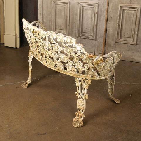 #54307 39x30 Antique Cast Iron Garden Bench image 8