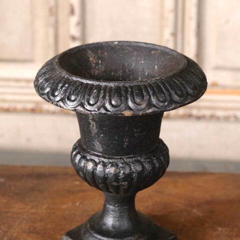 #54409 5" Miniature Cast Iron Garden Urn Planter image 3