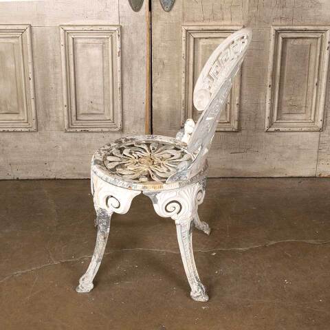 #54422 Vintage Cast Aluminum Garden Patio Chair image 6