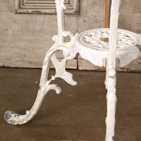 #54424 27" Ornate Cast Aluminum Garden Patio Table image 6