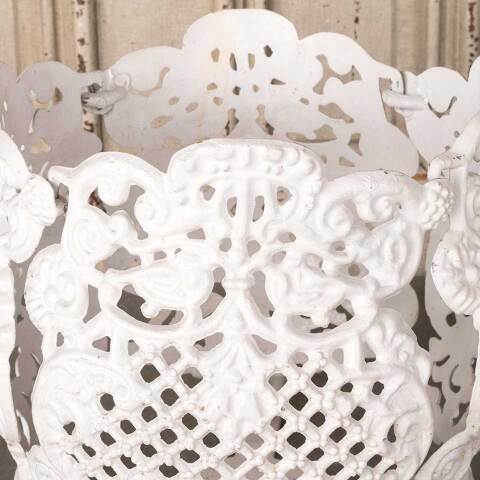 #54428 15x13 Cast Aluminum Planter Pot Holder image 3