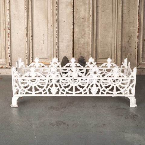#54429 Ornate Cast Aluminum Garden Planter Holder image 5