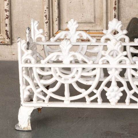 #54429 Ornate Cast Aluminum Garden Planter Holder image 6