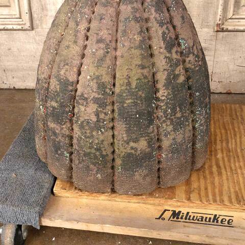 #54441 15x18 Antique Carved Stone Building Finial image 5