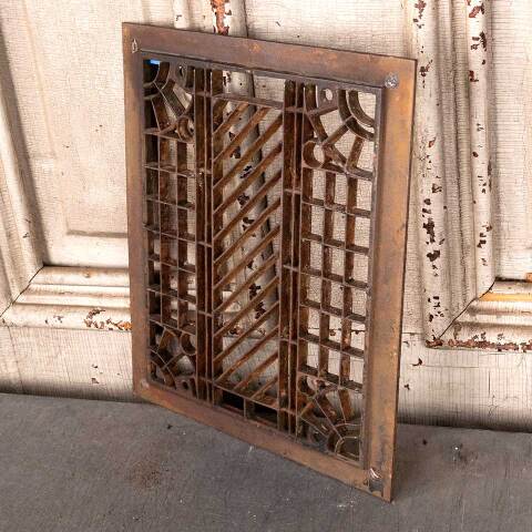 #54447 8x10 Antique Heat Grate Floor Vent Cover image 4