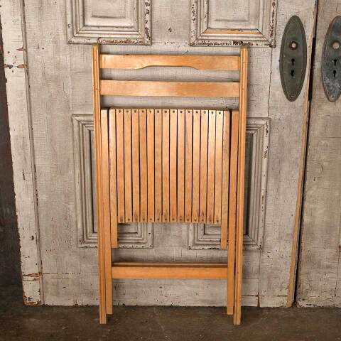 #54501 Vintage Wood Folding Chair image 7