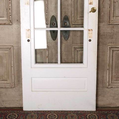 #54519 30x80 Salvaged Antique Wood Storm Door image 6