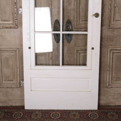 #54520 32x80 Salvaged Antique Wood Storm Door image 7