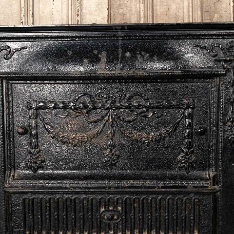 #54532 32x31 Antique Fireplace Insert & Surround image 4