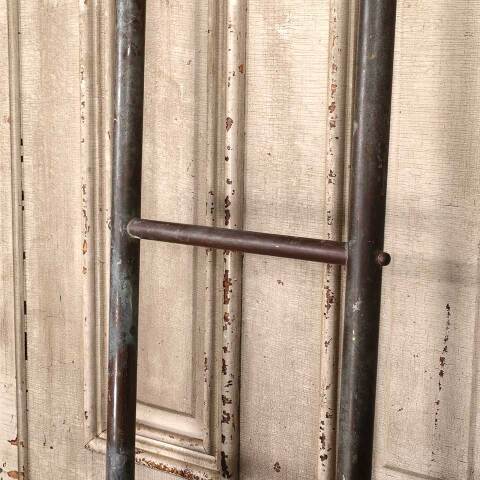 #54533 14x108 Antique 8 Rung Metal Ladder/Support image 4