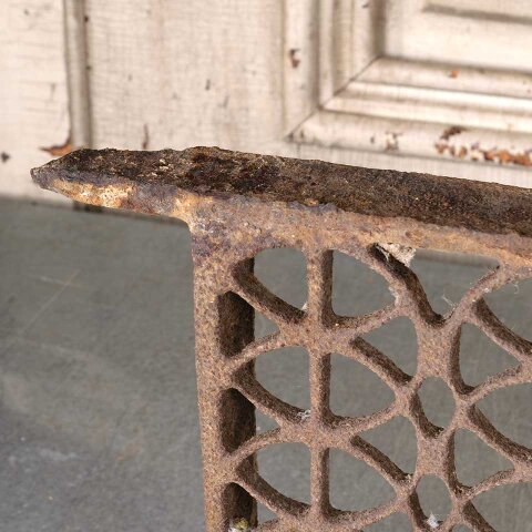 #54538 19x9 Antique Cast Iron Foundation Vent Grate image 2
