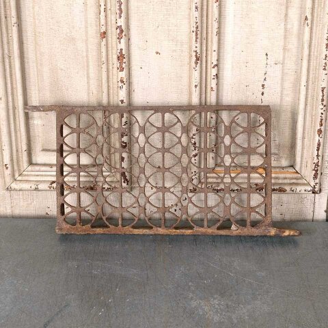 #54538 19x9 Antique Cast Iron Foundation Vent Grate image 4