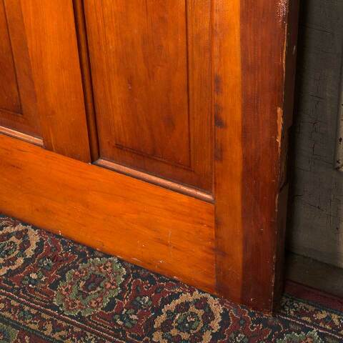 #54562 32x79 Antique 4 Panel Wood Interior Door image 8