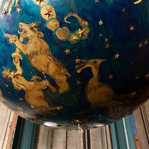 #54593 36" Vintage Diane Powell Constellation Globe image 4