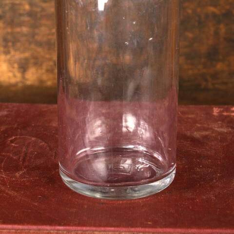 #54612 5" Vintage Glass Apothecary Bottle image 4