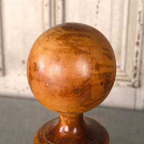 #54616 4x11 Antique Turned Wood Finial image 3